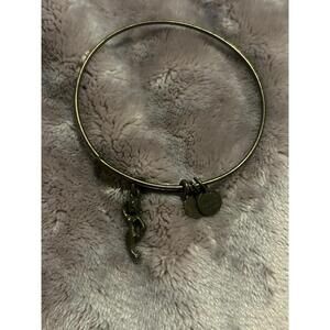 ALEX & ANI " Mermaid " Figure Sea Silver Charm Bangle  Bracelet  ✨️🍬